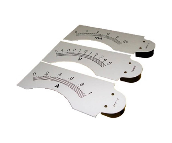 Dials For Interscale Demonstration Meter