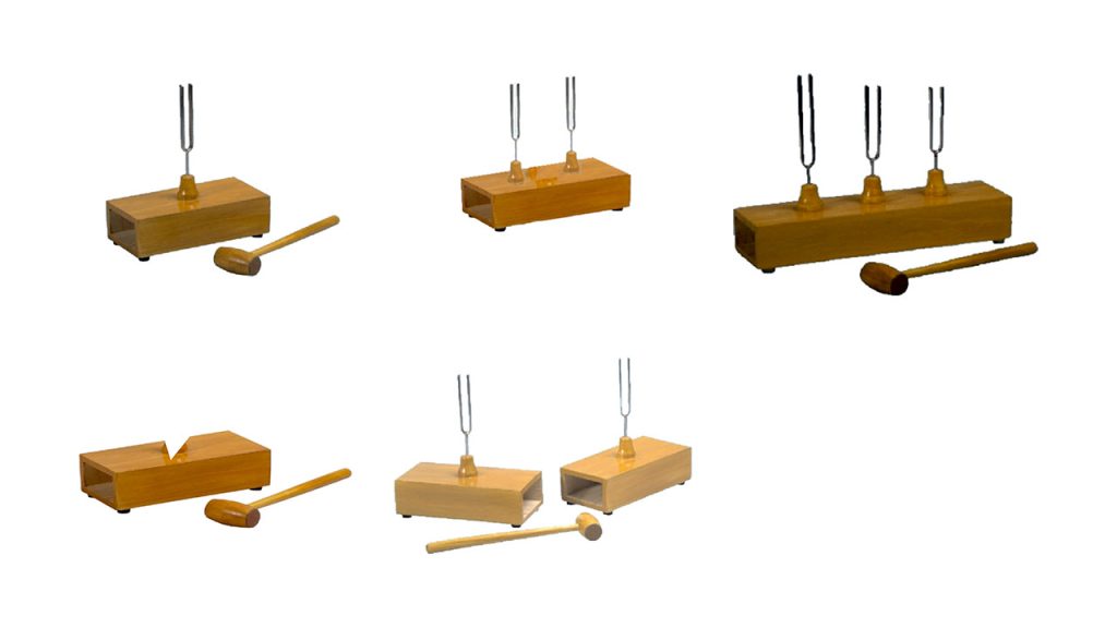 Tuning Fork On Resonance Box