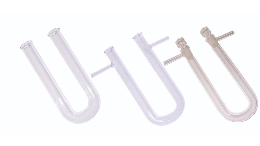 Absorption U-tube Glass With Side Arms/without Side Arms/with Stoppers