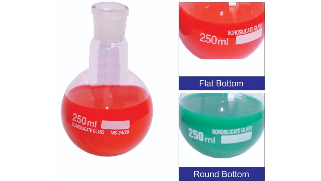 Boiling Flasks Round / Flat Bottom Single Neck