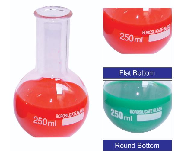 Flask Boiling, Borosilicate Glass
