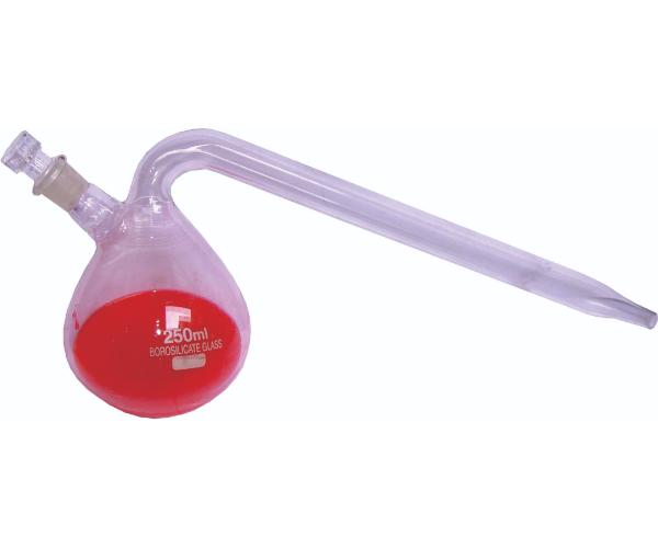 Flask Retort With Glass Stopper