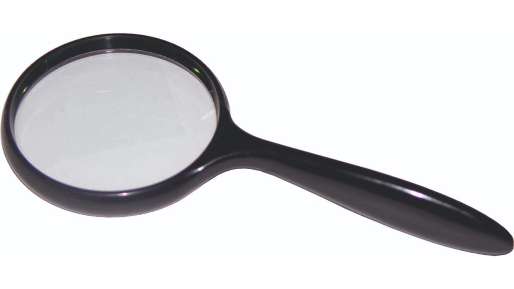 HAND MAGNIFIER ABS PLASTIC