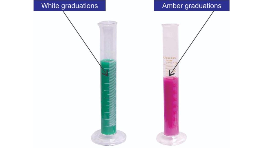 Measuring Cylinder With Spout (Round Base)