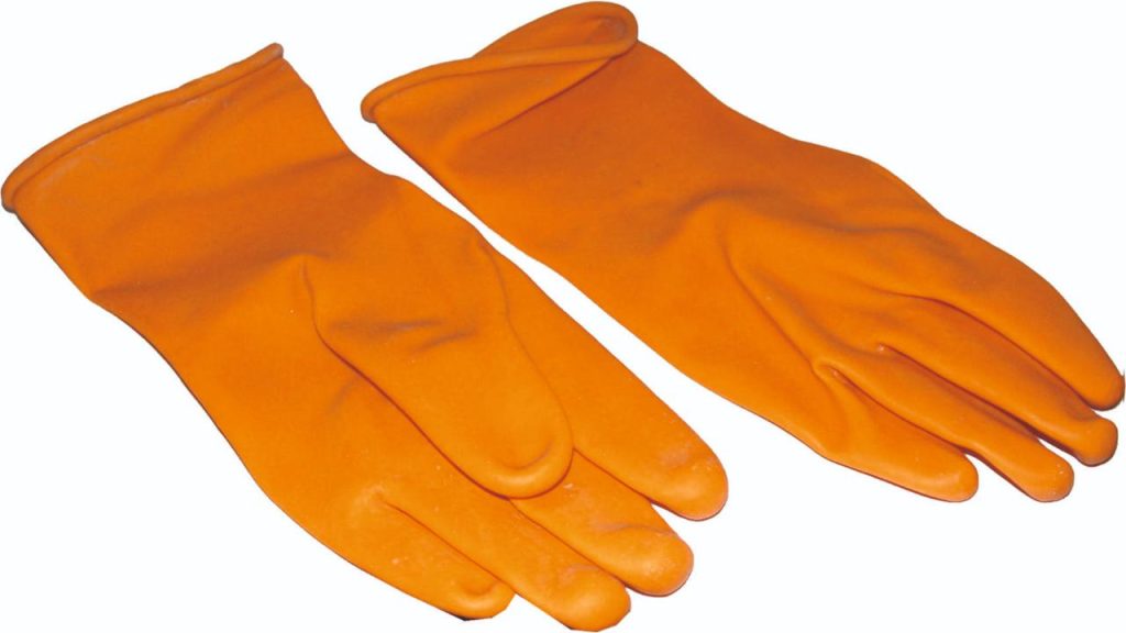 Rubber Gloves Paired