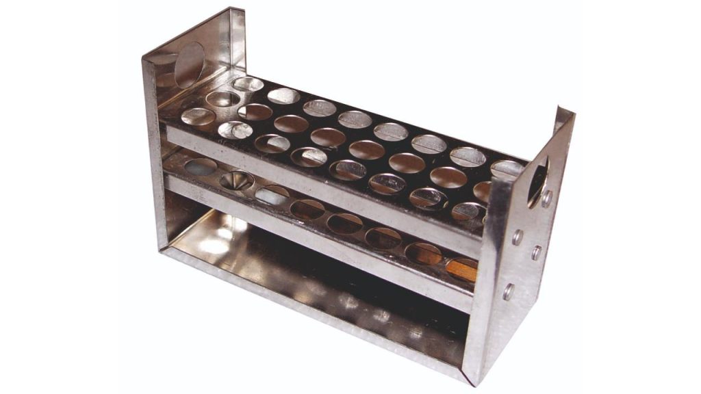 Test Tube Rack, Aluminium