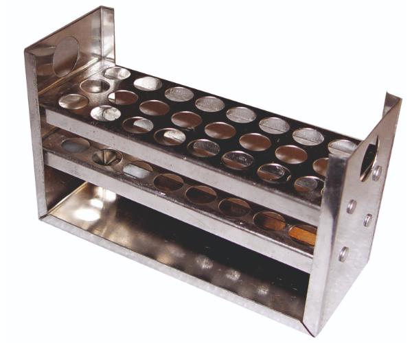 Test Tube Rack, Aluminium