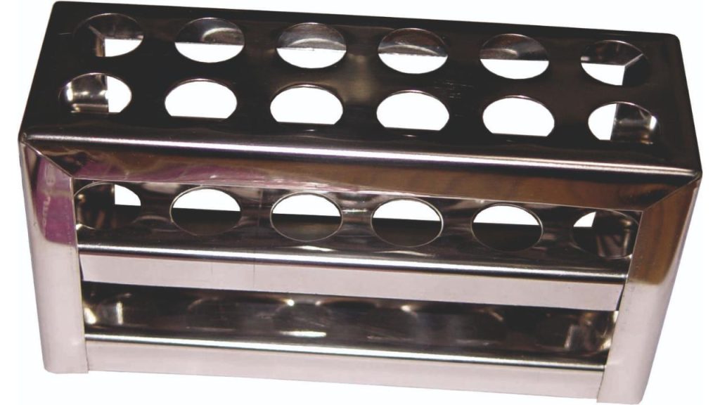 Test Tube Rack, Stainless Steel