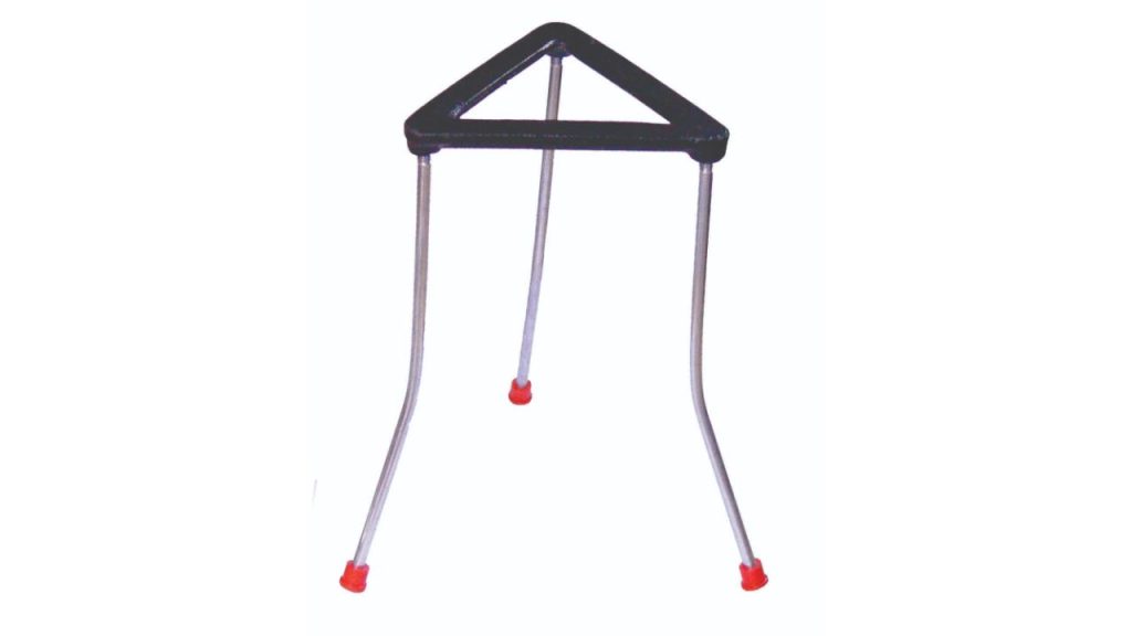 TRIPOD STAND TRIANGULAR (CAST TOP)